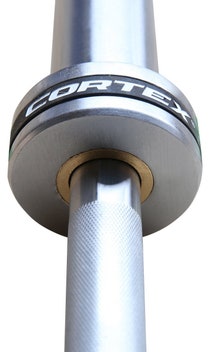 Cortex OLYBARBELL20L-SET 7ft Olympic Barbell (4 Bearings) with Lockjaw Collars hero image