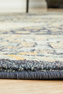 Rug Culture Legacy Small Multi-coloured Rug 150X150CM - LEG-857-NAVY-150X150 hero image