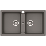 Abey TN200CR Schock Typos Double Bowl Sink hero image