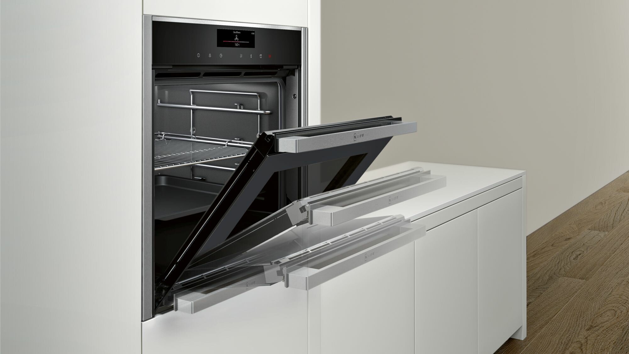 NEFF B48FT78H0B 60cm Built-In Combi-Steam Oven hero image
