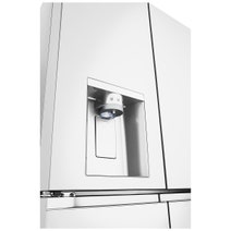 LG 506L French Door Fridge with Ice and Water Dispenser White GF-L500MWH hero image