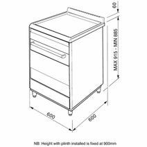 Smeg 60cm Dual Fuel Oven/Stove & 52cm Under Cupboard Rangehood Pack SMEGSTARTERPACK2 hero image