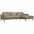 Kalona Breda Sandstone Three Seater Right Facing Chaise Sofa 32732-LAF-MS5008 image NaN