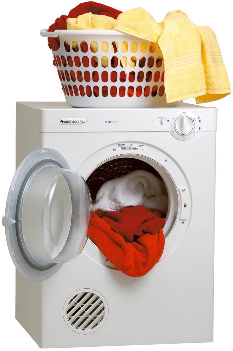 Simpson 39P400M 4kg Vented Dryer | Appliances Online