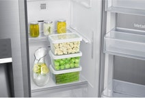Samsung SRS636SCLS 636L Side by Side Fridge hero image