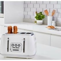 Morphy Richards Verve White 4 Slice Toaster 243012 hero image