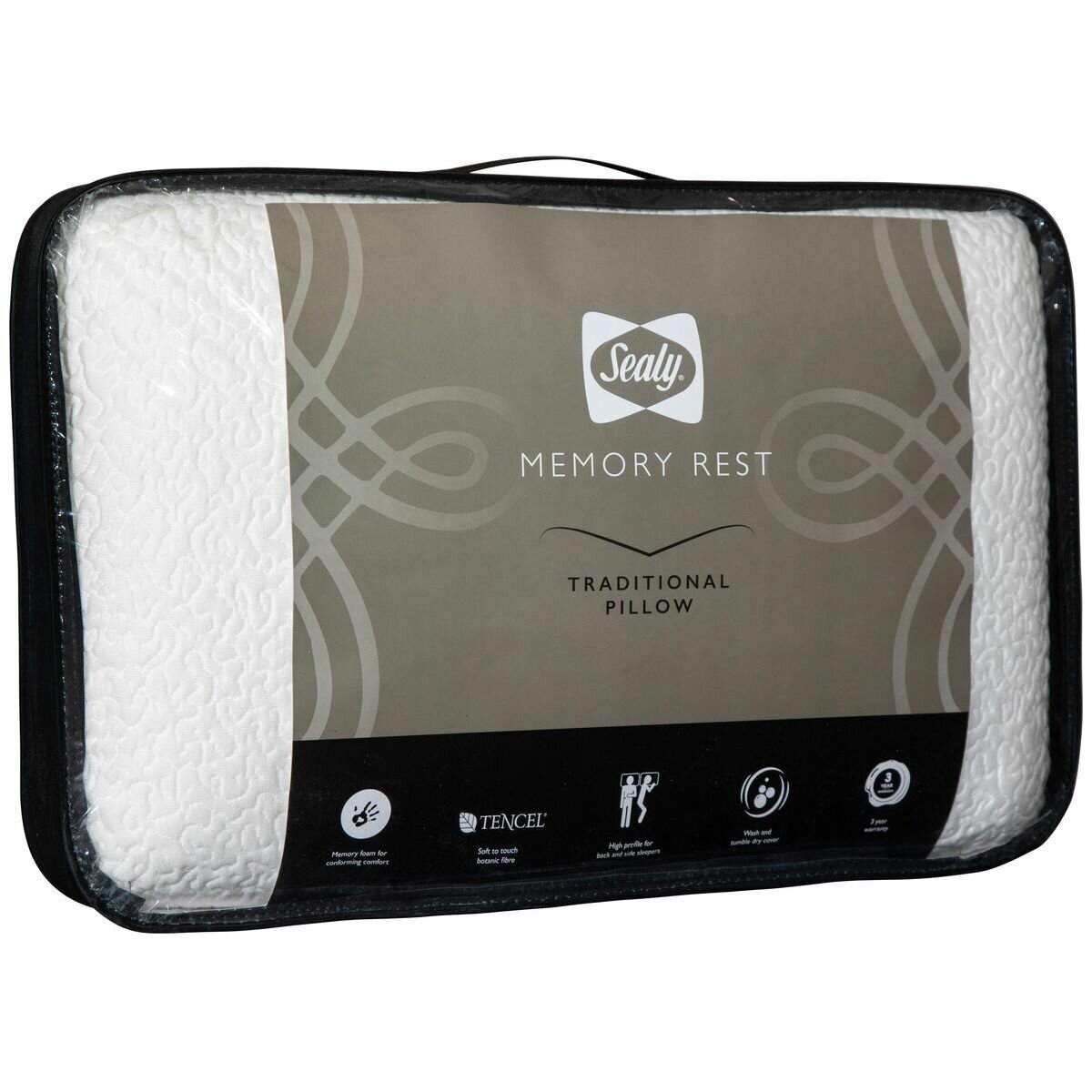 Sealy memory rest contour pillow 2025