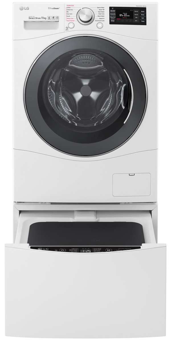 LG TWIN171611C 11kg Front Load Washing Machine with 2.0kg Mini Washer hero image