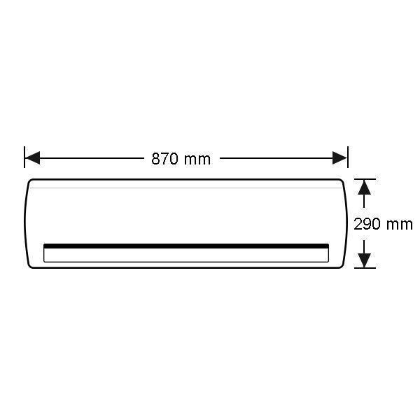 Panasonic 2.6kW Reverse Cycle Split System Inverter Air Conditioner CSCUE9PKR hero image