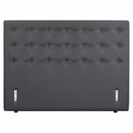 A.H. Beard Studio Deluxe Charcoal Double Low Bed Head DOSDL4HDBL hero image