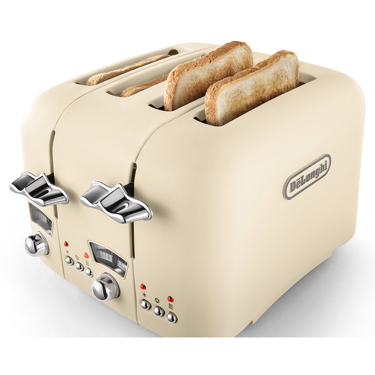 Delonghi CTO4BG Argento Flora 4 Slice Toaster hero image