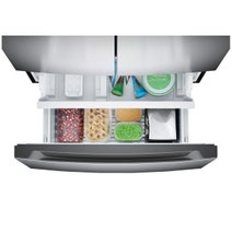 Westinghouse 565L French Door Refrigerator Stainless Look WHE5600SD hero image