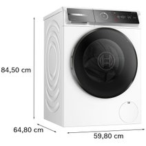 Bosch 10kg Series 8 Front Load Washing Machine-White WGB25601AU hero image