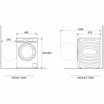Fisher & Paykel Series 9 11kg Front Load Washing Machine with ActiveIntelligence and Steam Care WH1160F2 hero image