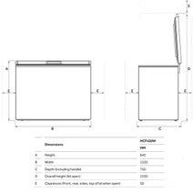 Haier 418Ltr Series 300 Hybrid Chest Freezer White HCF420W hero image