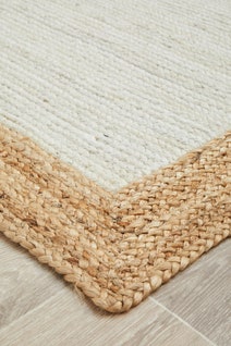 Rug Culture Nosa Oversize White & Natural Rug 400X300CM - NSA-333-WTNT-400X300 hero image