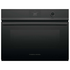 Fisher & Paykel Series 9 60cm Contemporary Compact Combi-Microwave Oven Black Glass OM60NDTDB1 image NaN