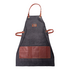 Tramontina Churrasco Black Fabric and Faux Leather Apron 26571000 image NaN