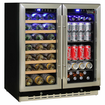 Schmick 165L Under Bench Dual Zone Bar Fridge JC165 hero image