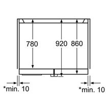 Bosch KFN91PJ10A 762L French Door Fridge hero image