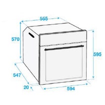 Beko 60cm Multifunction Oven with SteamAdd and Airfry-Black Glass BBO6851MDX hero image