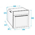 Beko 60cm Multifunction Oven with SteamAdd and Airfry BBO6851MDX image NaN
