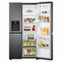 LG 635L Side by Side Non Plumbed Fridge GS-N635MBL image NaN