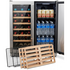 Bosston 180L Double Door Beer and Wine Alfresco Fridge BOS180W2D image NaN