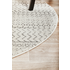 Rug Culture Chrome Medium Silver & Off White Rug 200X200CM - CRO-HPR-SIL-200X200 image NaN