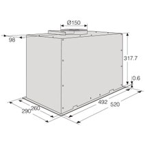 ASKO 52cm Undermount Rangehood Stainless Steel CC4525SAU hero image