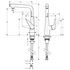Hansgrohe Talis Select M51 300 1jet Kitchen Mixer Tap - Chrome 72820003 image NaN