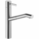 AboutWater AF/21 Pull Out Sink Mixer Tap Brushed Stainless Steel 2793A753FZ hero image