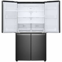 LG 664L French Door Frost Free Fridge Matte Black GF-B730MBL hero image
