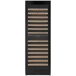 Omega 169 Bottle Dual Zone Wine Cabinet Black OCW166SB hero image