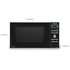 Panasonic NNSD351M 23L Microwave 950W image NaN