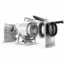 Speed Queen 8.5kg Top Load Washer & 9kg Front Load Natural Gas Dryer AWNA62ADG3TRGASN hero image