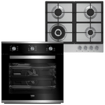 Beko 60cm Built In Multifunction Oven and 60cm Gas Cooktop - Cooking Pack BCPGCR1 hero image