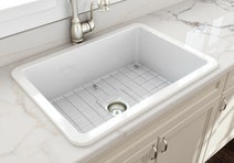 Turner Hastings Cuisine 68 Sink Pack with Chrome Ludlow Pull Out Mixer Tap and Accessories PKG042 hero image