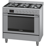 Bosch Serie 6 90cm Freestanding Dual Fuel Oven/Stove HSB738357A hero image