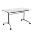 OLG Uni Flip Table 1200x600 White Worktop with Chrome Frame OG_UNIFLIP126C_W image NaN