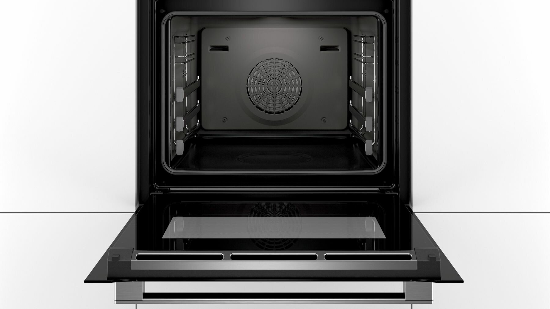 Bosch Serie 8 60cm Built-in Oven with Steam Function HSG656XB6A hero image