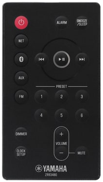 Yamaha ISX80BLK Bluetooth Clock Radio with AirPlay hero image