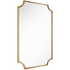 Turner Hastings Claremont Bathroom Mirror 80x50 Brushed Brass CL402MR-BB image NaN