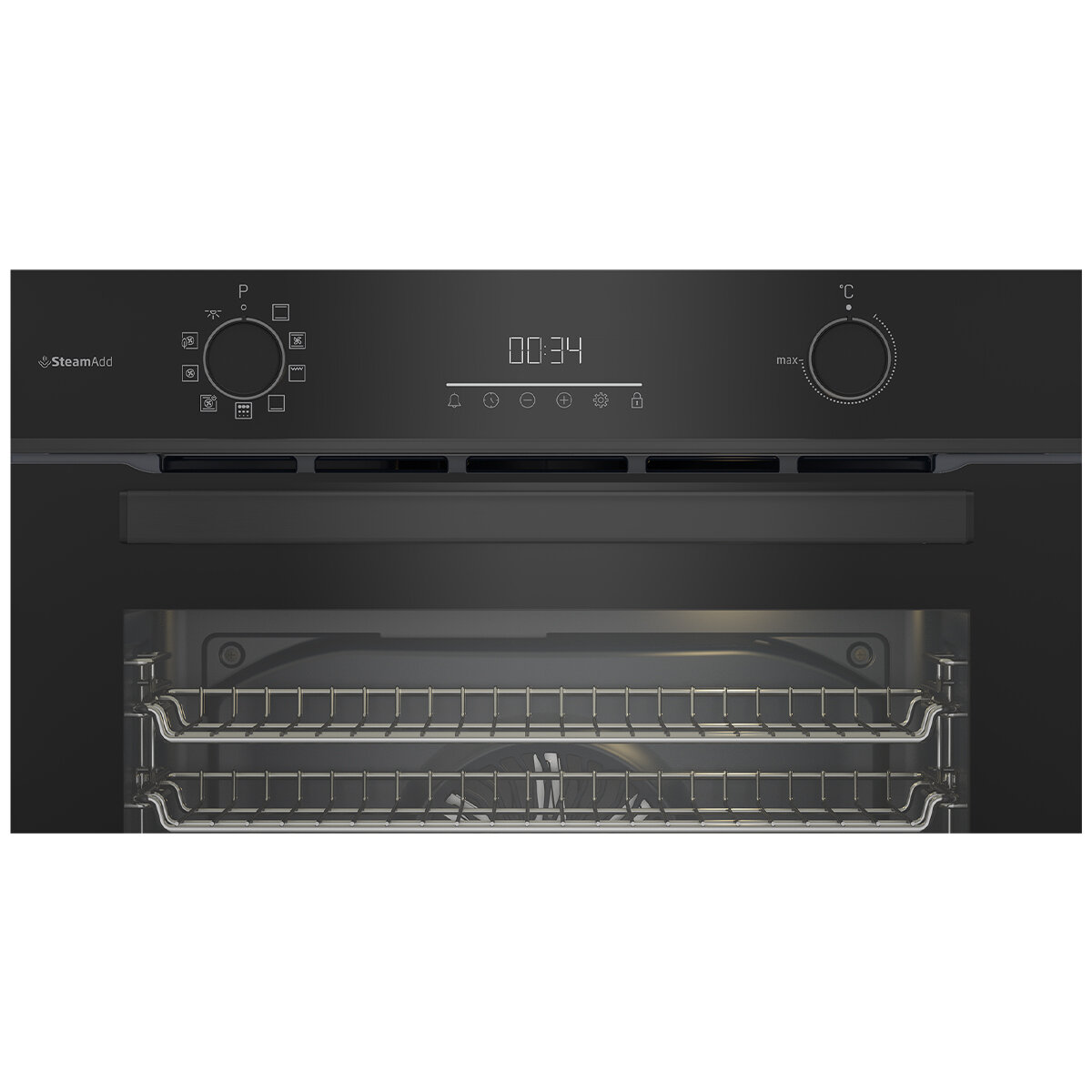 Beko 60cm Multifunction Oven with SteamAdd and Airfry BBO6851MDX hero image