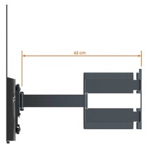Vogel's THIN546 Extra Thin Full Motion TV Wall Mount For 40 to 65 Inch OLED TVs hero image