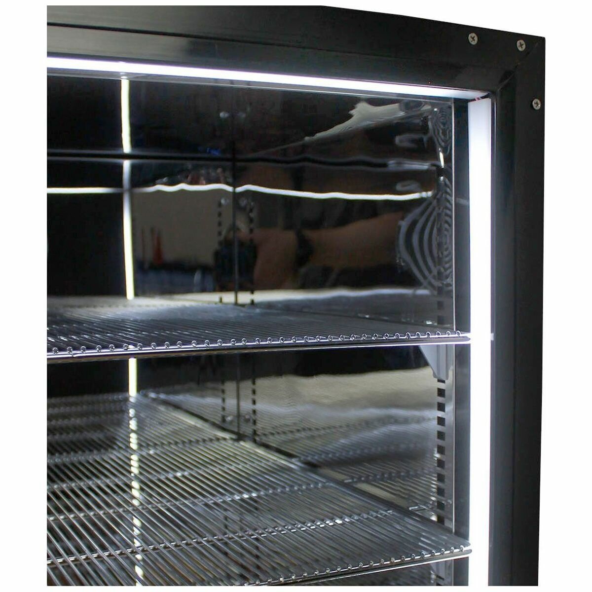 Schmick Glass Door Under Bench Bar Fridge SK156-SS hero image