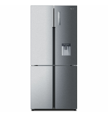 Haier 519L Quad Door Frost Free Fridge with Water Dispenser Satina