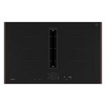 NEFF 80cm N 90 Flex Induction Cooktop with Integrated Downdraft Brushed Bronze V68YYX4C0-BB hero image