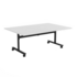 OLG Agile Flip Table 1800x1200 White Worktop with Black Frame OG_AGFLIP1812B_W image NaN