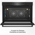 Beko 90cm Twin Fan Multifunction Built in Oven Dark Stainless Steel BBOB91271MDX image NaN